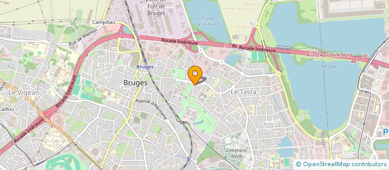 localisation de l'entreprise DUCASSE EXPANSION  BRUGES