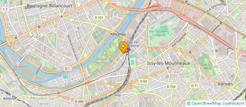 localisation de l'entreprise DUCASSE PLACE DES ETATS-UNIS à ISSY-LES-MOULINEAUX