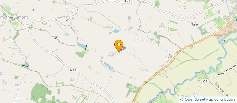 localisation de l'entreprise DUCASSE ROMAIN  GIMAT