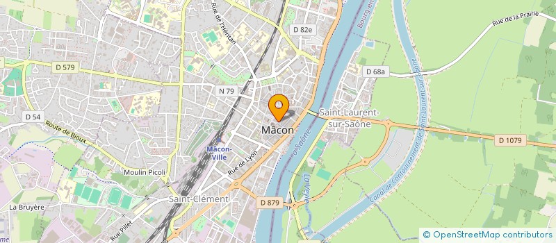 localisation de l'entreprise DUCASTEL à MACON