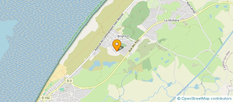 localisation de l'entreprise DUCAT  CAYEUX-SUR-MER