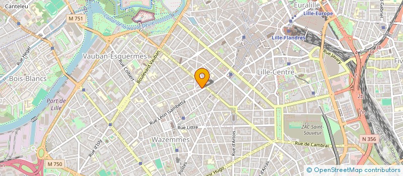 localisation de l'entreprise DUCAT HOLDING à LILLE