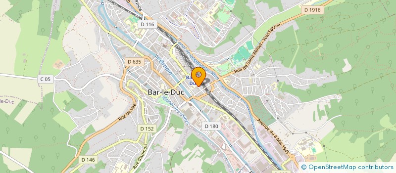 localisation de l'entreprise DUCAT POIDS LOURD à BAR-LE-DUC
