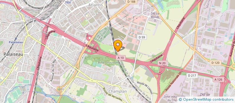 localisation de l'entreprise DUCATEZ LOCATION MATERIAUX à CHAMPLAN
