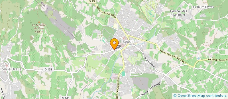 localisation de l'entreprise DUCATI OFFICIAL CLUB VENTOUX PROVENCE  BEDOIN