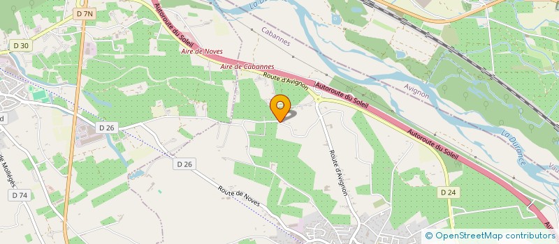 localisation de l'entreprise DUCATY  CABANNES