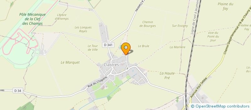 localisation de l'entreprise DUCAUROY  BENAY