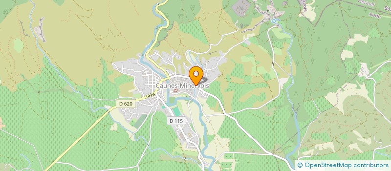 localisation de l'entreprise DUCCAYU à CAUNES-MINERVOIS