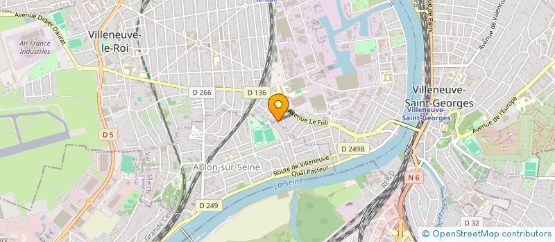 localisation de l'entreprise DUCHAUDIERE  ABLON-SUR-SEINE