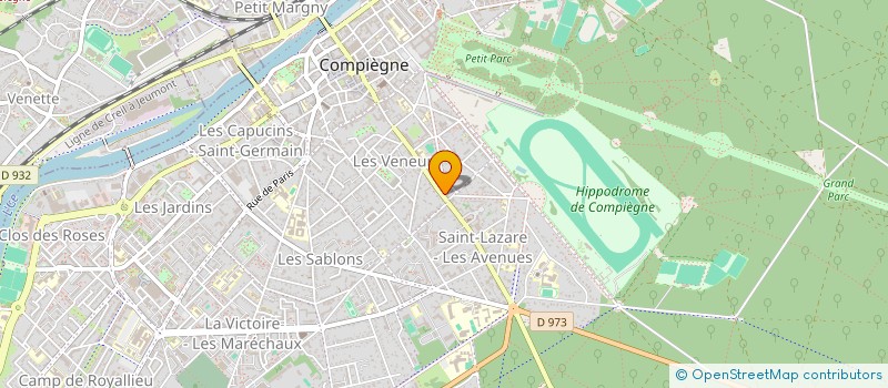 localisation de l'entreprise DUCHE ATPM4  COMPIEGNE