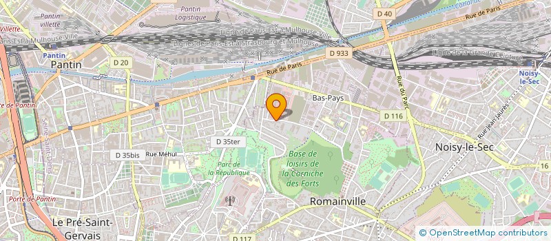localisation de l'entreprise DUCHE BATIMENT à NOISY-LE-GRAND