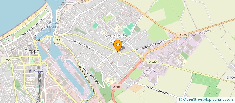 localisation de l'entreprise DUCHEMIN à DIEPPE