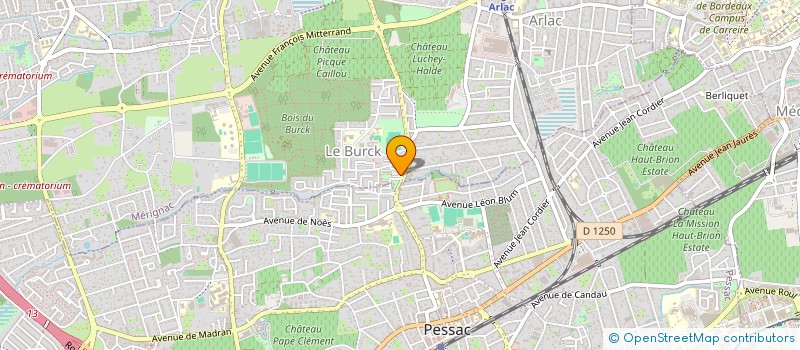 localisation de l'entreprise DUCHEMIN CLEMENT ET ROBIN  BORDEAUX