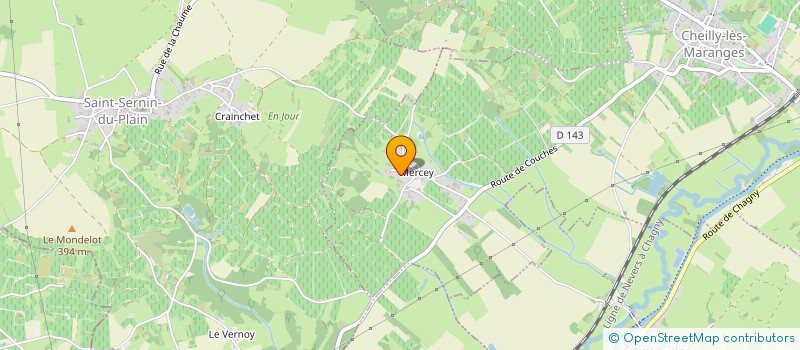 localisation de l'entreprise DUCHEMIN - CLERC à CHEILLY-LES-MARANGES