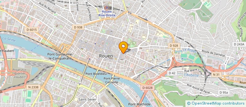 localisation de l'entreprise DUCHEMIN - JTG à ROUEN