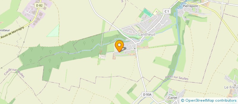 localisation de l'entreprise DUCHEMIN MEUBLE  PONTS SUR SEULLES