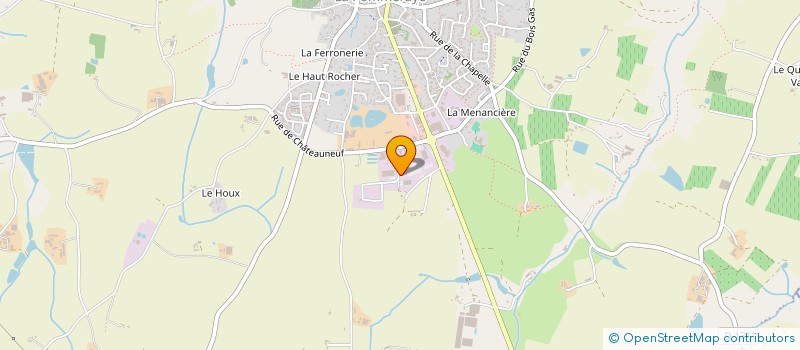 localisation de l'entreprise DUCHENE  MAUGES-SUR-LOIRE