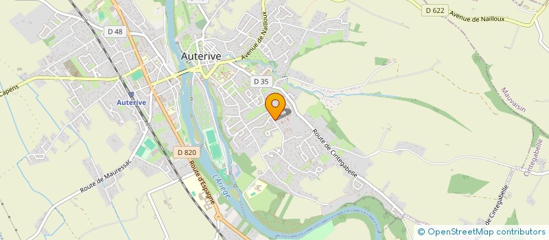 localisation de l'entreprise DUCHENE & CO  AUTERIVE