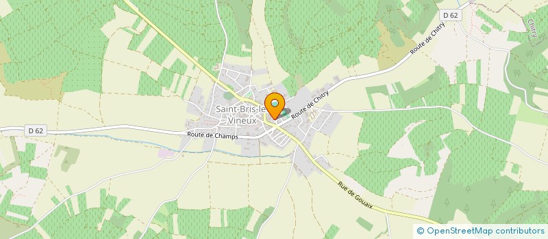 localisation de l'entreprise DUCHENE FRERE ET SOEUR  SAINT-BRIS-LE-VINEUX