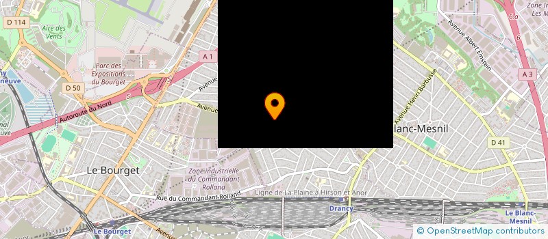 localisation de l'entreprise DUCHENE-GONCALVES à LE BLANC-MESNIL