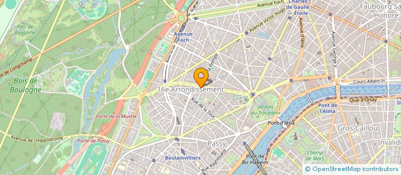 localisation de l'entreprise DUCHENE IMMO  PARIS