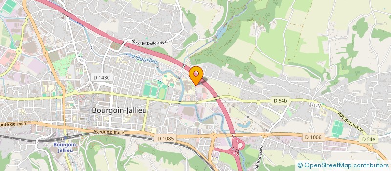 localisation de l'entreprise DUCHENE INDUSTRIES à RUY-MONTCEAU