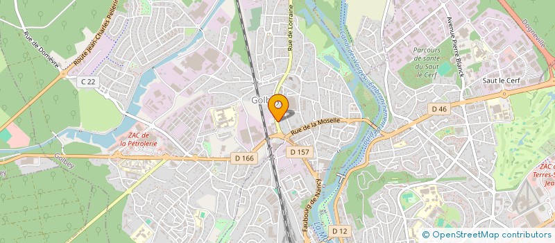 localisation de l'entreprise DUCHENE MOTOCULTURE  GOLBEY