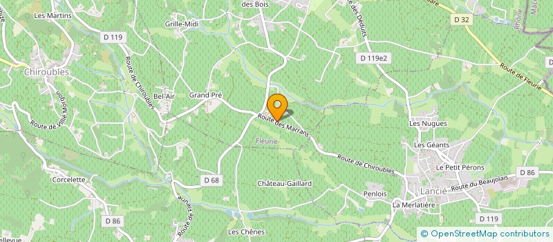 localisation de l'entreprise DUCHER INDIVISION à FLEURIE