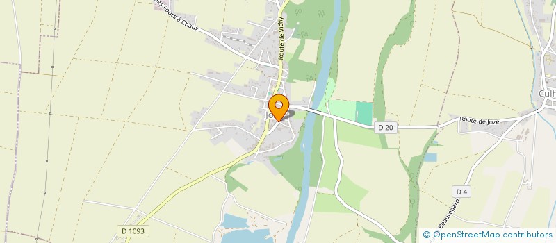 localisation de l'entreprise DUCHER INVESTISSEMENTS  JOZE