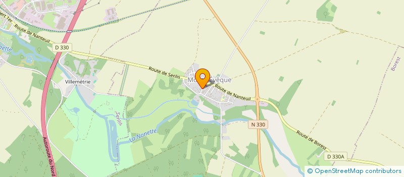 localisation de l'entreprise DUCHESNE AGRICULTURE  BOREST