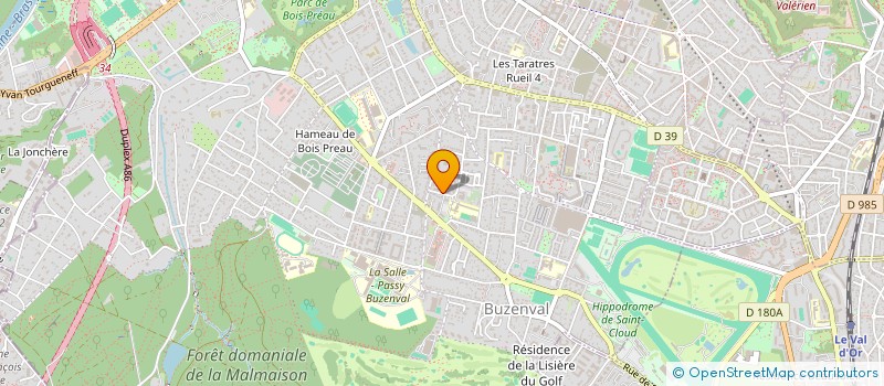 localisation de l'entreprise DUCHESNE-CHRISTOPHE à RUEIL-MALMAISON