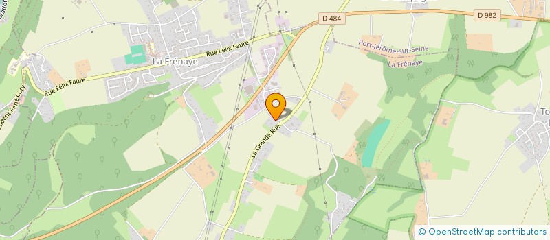 localisation de l'entreprise DUCHESNE COUVERTURE  FRENAYE (LA)