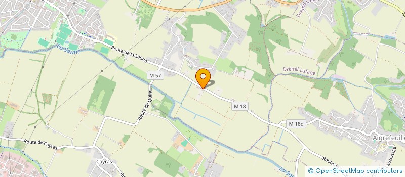 localisation de l'entreprise DUCHESSE  QUINT-FONSEGRIVES