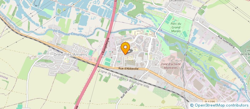 localisation de l'entreprise DUCHESSE  AMIENS