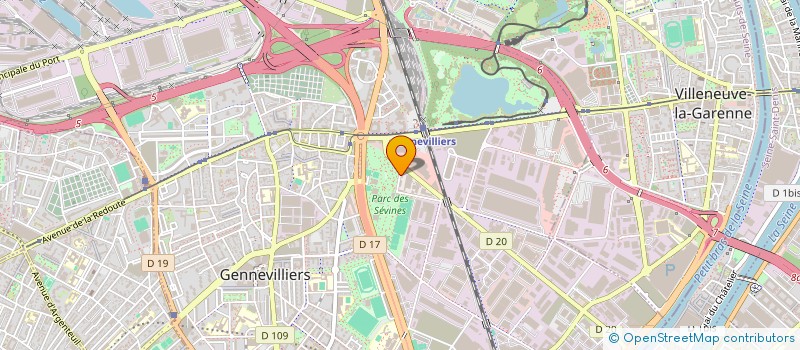 localisation de l'entreprise DUCHOCOLA  COLOMBES