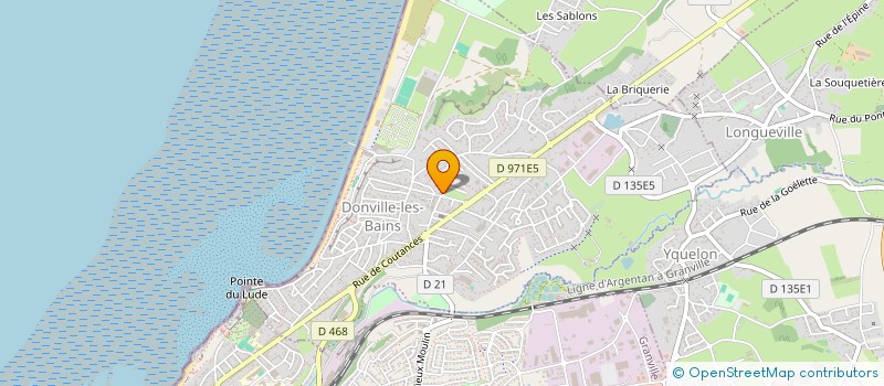 localisation de l'entreprise DUCI  DONVILLE-LES-BAINS