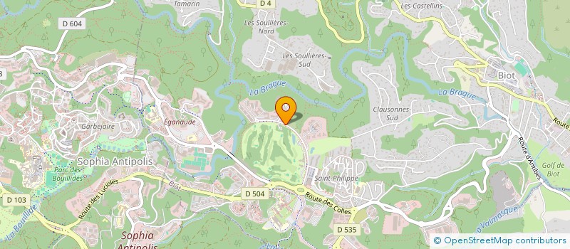 localisation de l'entreprise DUCIC SONS  BIOT