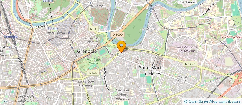 localisation de l'entreprise DUCK LEGS PROD  GRENOBLE