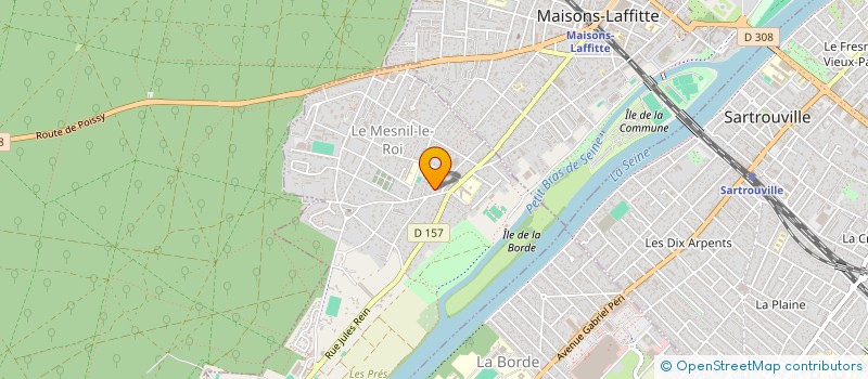 localisation de l'entreprise DUCKJIBE  MAISONS-LAFFITTE