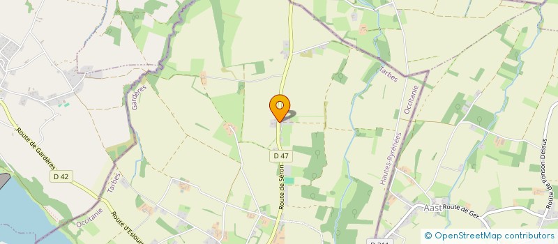 localisation de l'entreprise DUCKS & PY  GARDERES