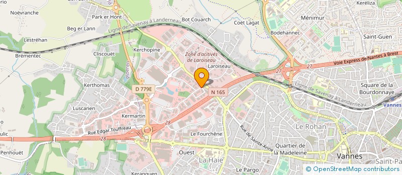 localisation de l'entreprise DUCKY IMPRESSIONS à VANNES