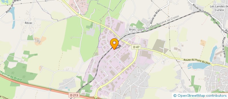localisation de l'entreprise DUCLAU  SAINT-NAZAIRE