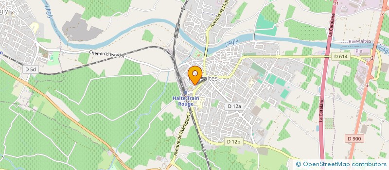 localisation de l'entreprise DUCLAU  CABESTANY