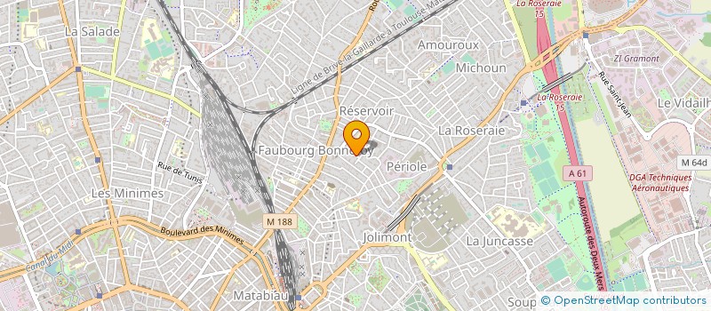 localisation de l'entreprise DUCLAU MUSCAT à TOULOUSE