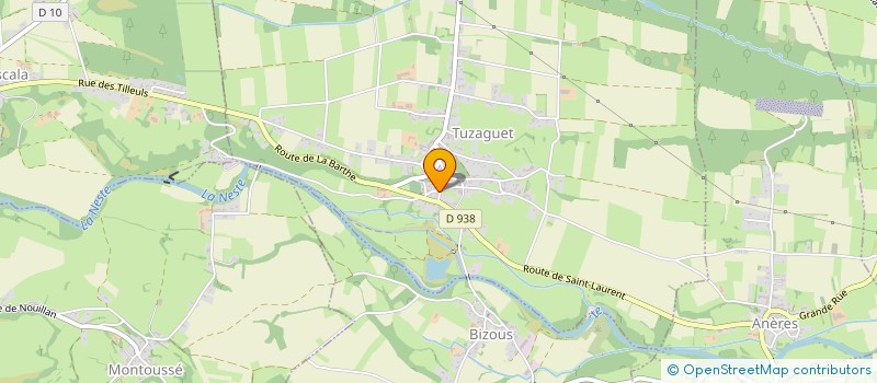 localisation de l'entreprise DUCLOS  ANERES