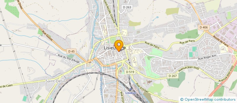 localisation de l'entreprise DUCLOS IMMO  SAINT-DESIR