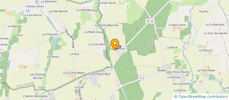 localisation de l'entreprise DUCLOS INVEST  SAINT-THUAL