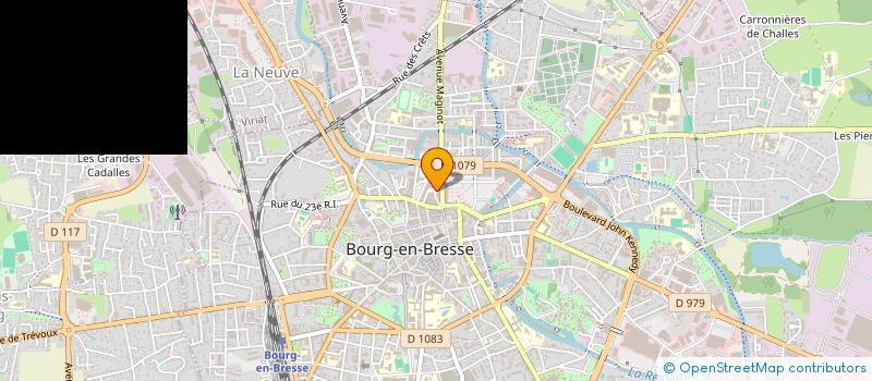 localisation de l'entreprise DUCLOS-PARIS INDIVISION à BOURG-EN-BRESSE