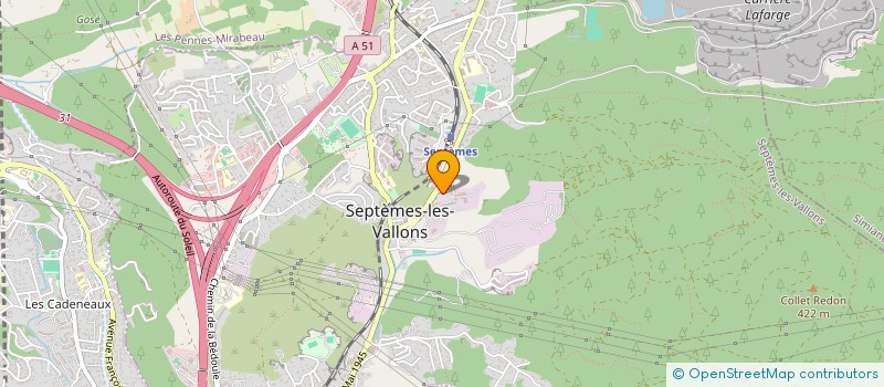 localisation de l'entreprise DUCLOS SA à GARDANNE