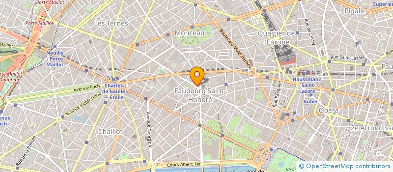 localisation de l'entreprise DUCLOS, THORNE, MOLLET-VIEVILLE ET ASSOCIES  PARIS